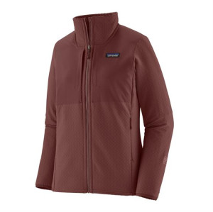 Patagonia Womens R2 CrossStrata Jacket, Dark Ruby L