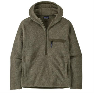 Patagonia Mens Better Sweater 1/2 Zip P/O, River Rock Green M