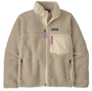 Patagonia Womens Classic Retro-X Jacket, Natural Light Violet XL