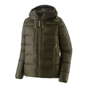Patagonia Mens Fitz Roy Down Hoody, Pine Needle Green XL