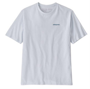 Patagonia Mens Flying Fish Responsibili-Tee, White XXL