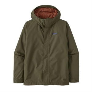 Patagonia Mens Jackson Glacier Rain Jacket, Basin Green XXL