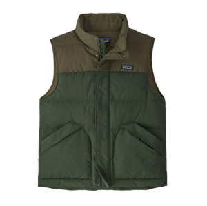 Patagonia Mens Downdrift Vest, Torrey Pine Green L