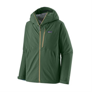 Patagonia Mens Granite Crest Rain Jacket, Treeline Green M