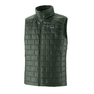 Patagonia Mens Nano Puff Vest, Treeline Green XL