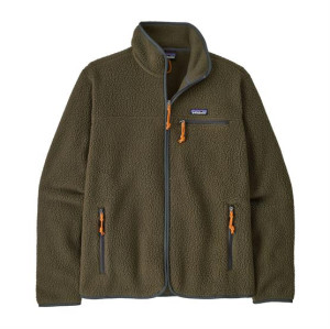 Patagonia Mens Retro Pile Jacket, Basin Green