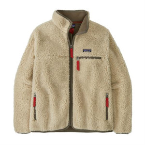 Patagonia Mens Natural Blend Retro Cardigan, Dark Natural / Marlow XXL