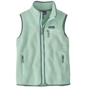 Patagonia Womens Retro Pile Vest, Thin Ice XL