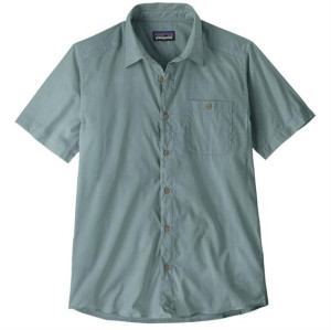 Patagonia Mens Sunrise Stream Shirt, Blue Sage XXL