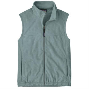 Patagonia Mens Textured Fleece Vest, Blue Sage XL