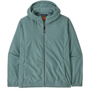Patagonia Mens Textured Fleece Hoody, Blue Sage L