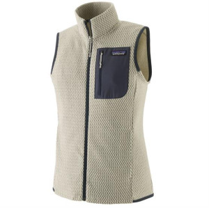 Patagonia Womens R1 Air Vest, Wool White S