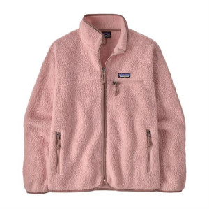 Patagonia Womens Retro Pile Jacket, Fuzzy Mauve XS