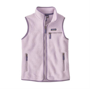 Patagonia Womens Retro Pile Vest, Foxglove Purple XXL
