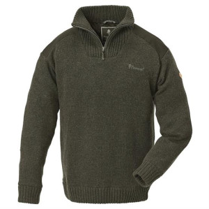 Pinewood Hurricane Sweater Mens, D. Green Mel 47