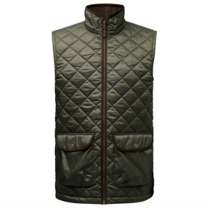 Pinewood Nydala Classic Vest Mens, Moss Green 3XL