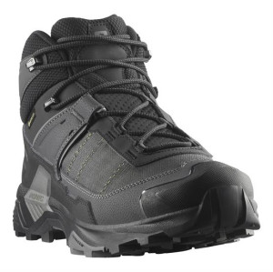 Salomon X Ultra 5 Mid Wide GTX Mens, Black / Asphalt 38,5