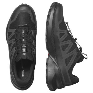 Salomon Speedcross Peak GTX Mens, Black / Black 45
