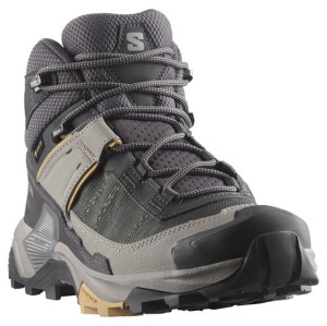 Salomon X Ultra 5 Mid GTX Womens, Iron / Gull 39