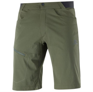 Salomon Wayfarer Shorts Mens, Forest Night L