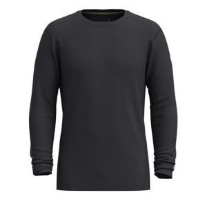 Smartwool Mens Classic All-Season Merino Base Layer Crew, Black L
