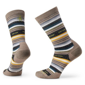 Smartwool Everyday Margarita Crew Socks, Fossil XL