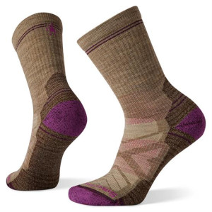 Smartwool Womens Hike Light Cushion Crew Socks, Fossil