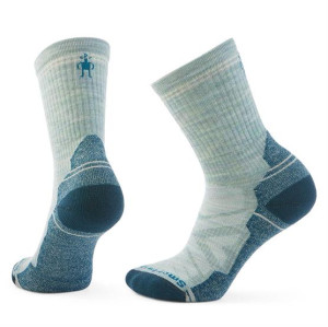 Smartwool Womens Hike Light Cushion Crew Socks, Frosty Green #6/7