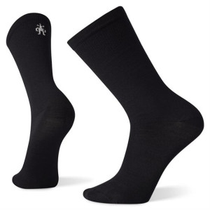 Smartwool Hike Zero Cushion Liner Crew Socks, Black L