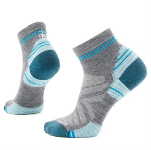 Smartwool Womens Hike Targeted Cushion Ankle Sock, Medium Gray M