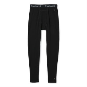 Smartwool Mens Thermal Merino Base Layer Bottom, Black L