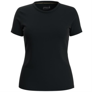 Smartwool Womens Merino Sport 150 Slim Tee, Black XXL
