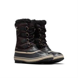 Sorel 1964 Pac Nylon WP Mens, Black / Ancient Fossil 38