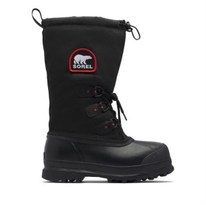 Sorel Glacier XT Mens, Black / Red Quartz 41