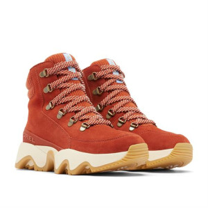 Sorel Kinetic Impact Conquest Plus WP Womens, Sanguine / Jet 35