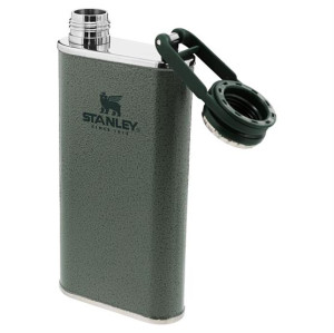 Stanley Classic Flask 0,23L, Hammertone Green Dobbelt portion