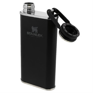 Stanley Classic Wide Mouth Flask 0,23L, Matte Black Dobbelt portion