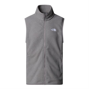 The North Face Mens Glacier Fleece Vest, Mid Grey Heather XXL