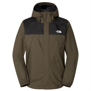 The North Face Mens Antora Jacket, New Taupe Green / Black M