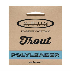 Vision Trout Polyleader #5/6 Black