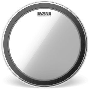 Evans Bass GMAD Clear 18"