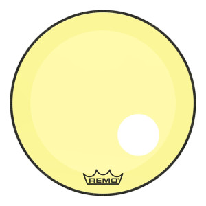 Remo Colortone Powerstroke 3 Clear Yellow 24" Hole