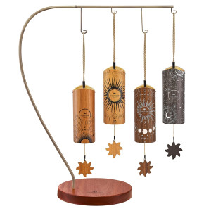 Meinl CBCS4SET Zestaw 4 Koshi Bambusowych + Stand