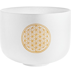 Meinl Crystal Singing Bowl Flower of Life 10/128Hz
