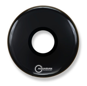 Aquarian Ported Bass Black Center Hole 24"