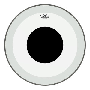 Remo Bass Powerstroke 3 Clear Black Dot  22"