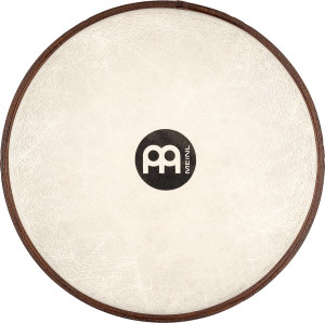 Jumbo Djembe Synthetic Head, Yellow,Fiberskin 12"