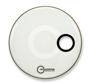 Aquarian Regulator White Offset Hole 16"
