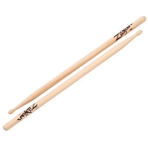 Zildjian Hickory 5A Natural Wood Tip