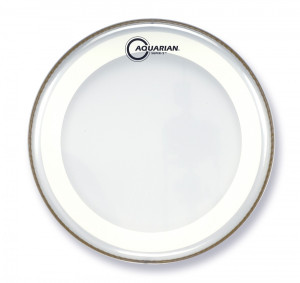Aquarian Super-2 Clear Studio-X Ring 15"